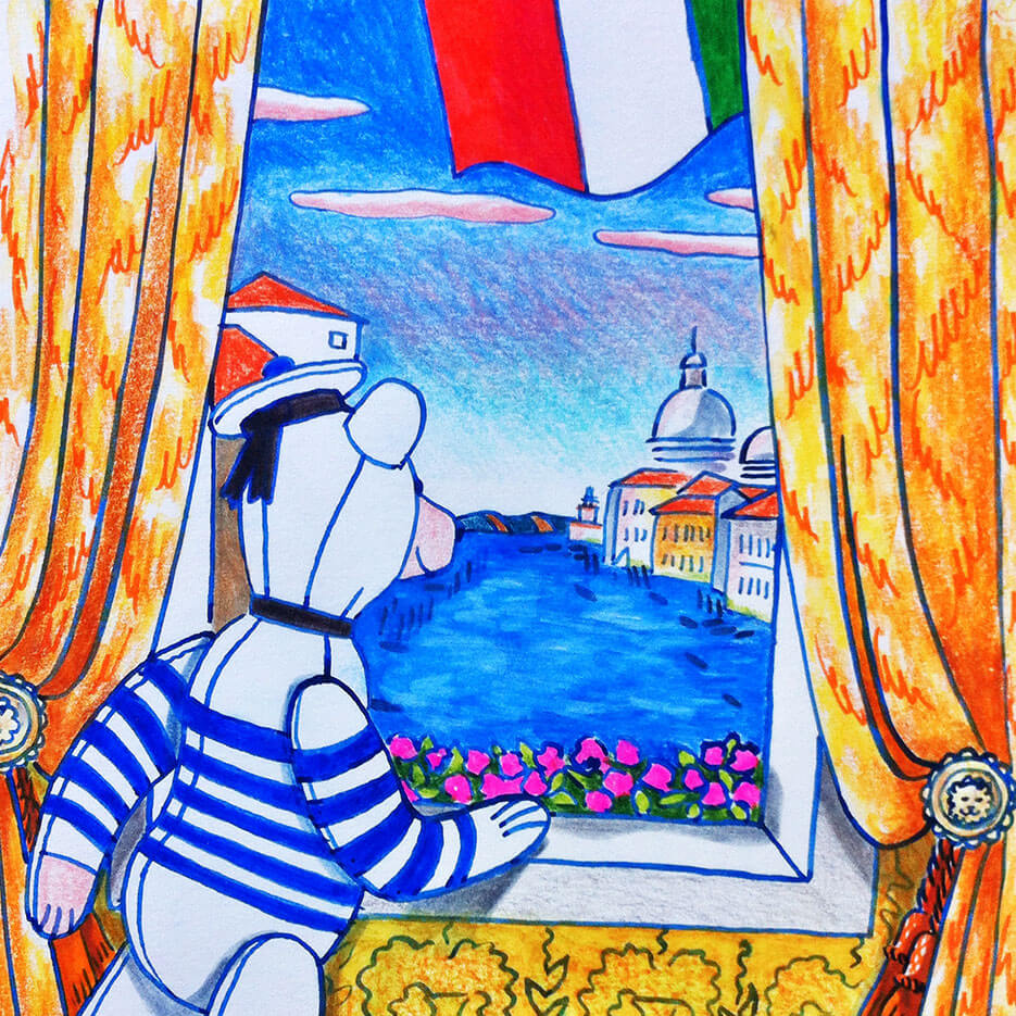 View to the grand canal